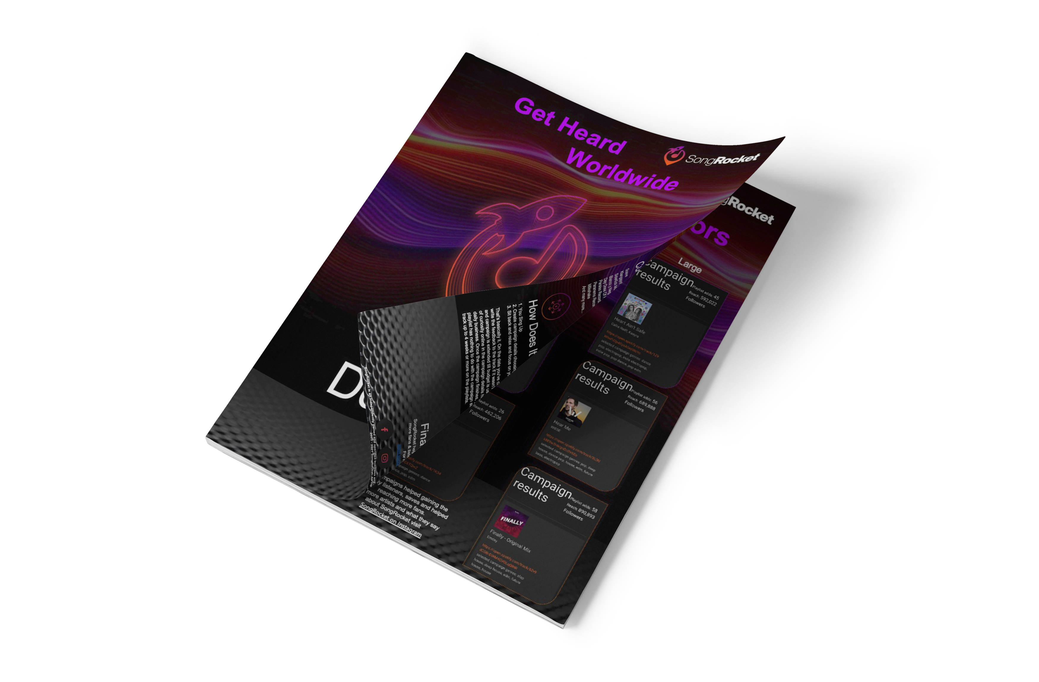 SongRocket Deck Sheet Preview